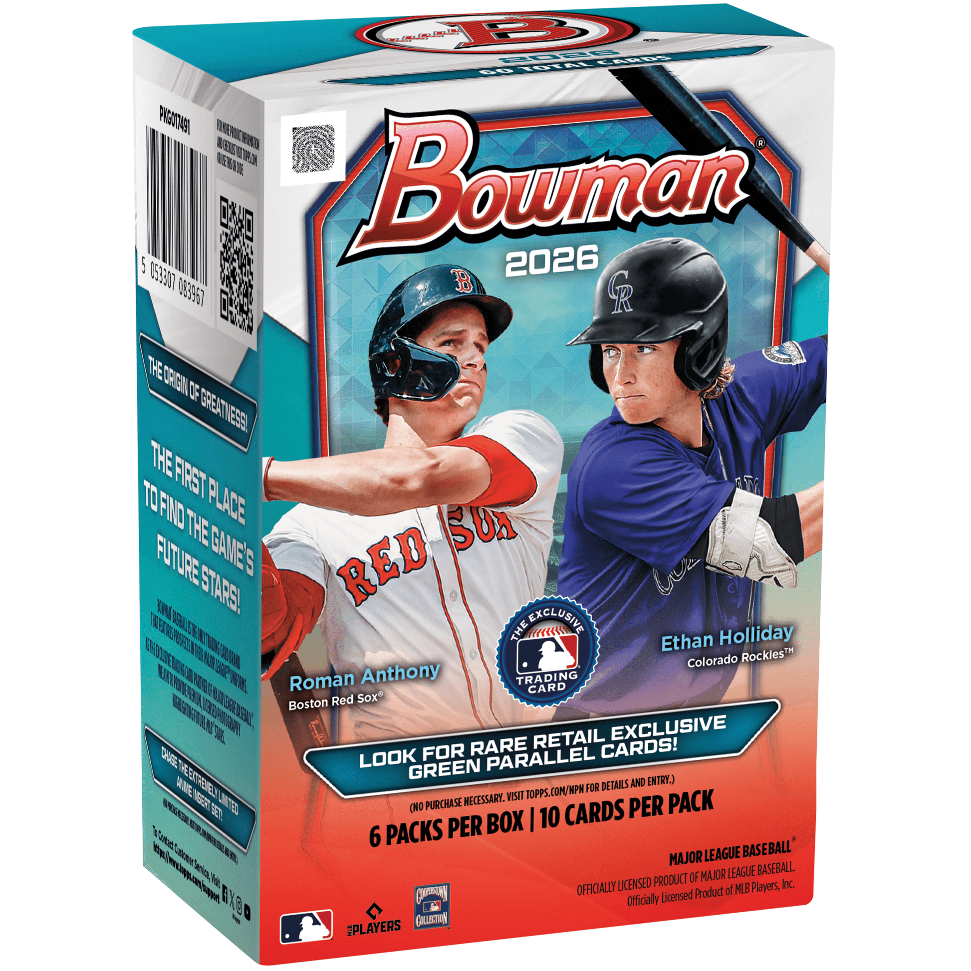 2026 Topps Bowman Baseball Blaster Value Box 887521158300 at King Card Canada
