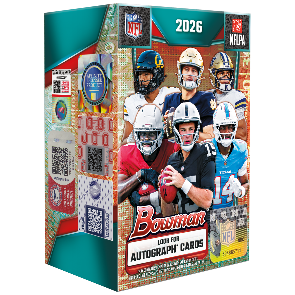 2026 Topps Bowman Football Blaster Value Box 887521163243 at King Card Canada