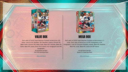 2026 Topps Bowman Football Mega Box 887521163281 at King Card Canada