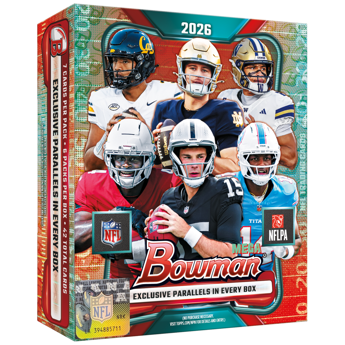 2026 Topps Bowman Football Mega Box 887521163281 at King Card Canada