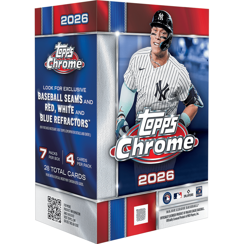2026 Topps Chrome Baseball Blaster Value Box 887521159581 at King Card Canada