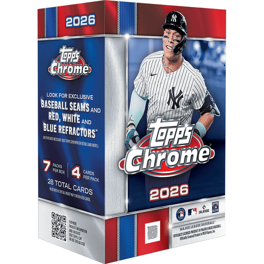 2026 Topps Chrome Baseball Blaster Value Box 887521159581 at King Card Canada