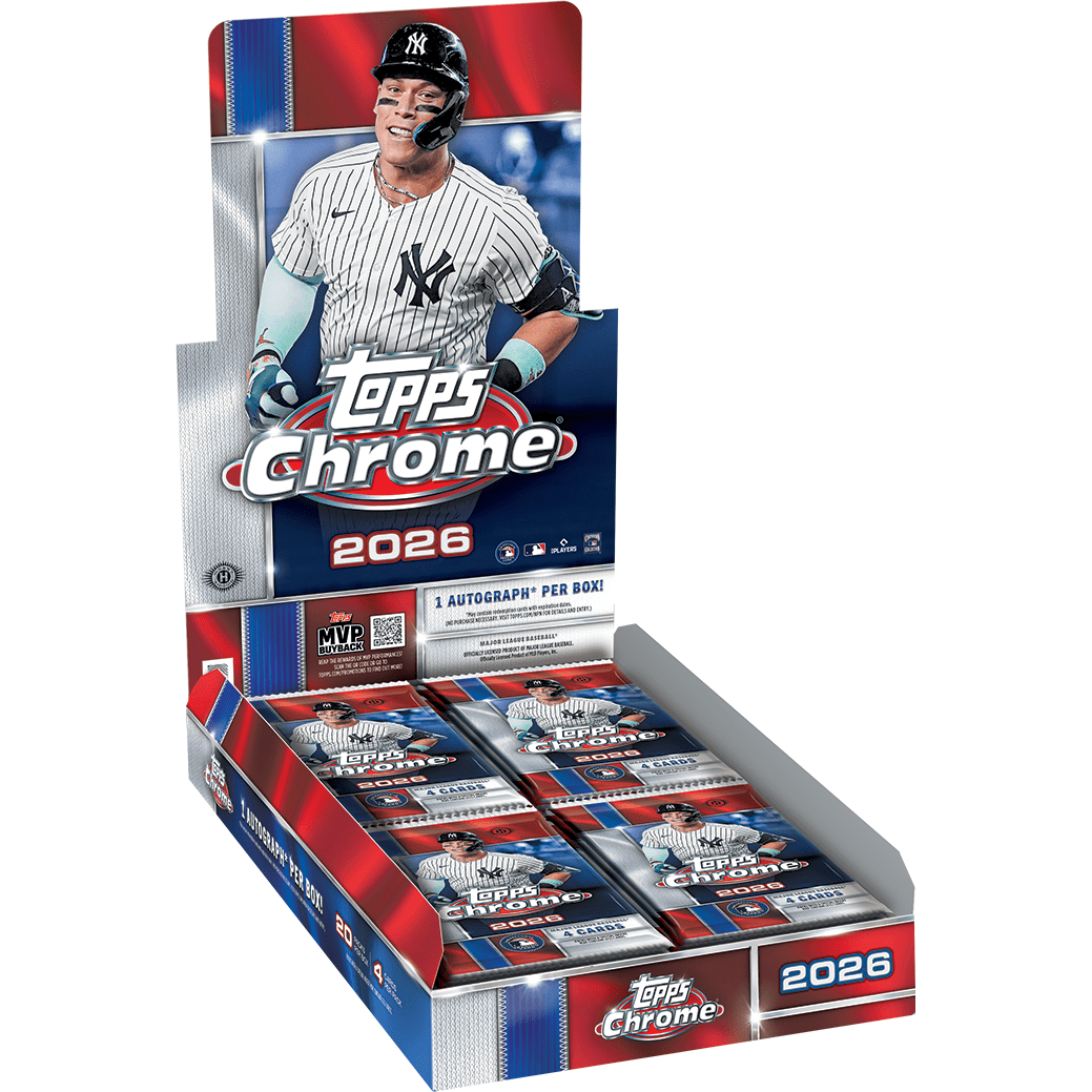 2026 Topps Chrome Baseball Hobby Box 887521159451 at King Card Canada