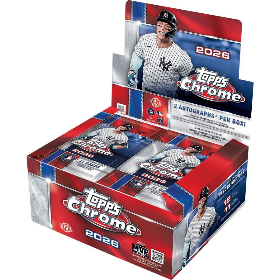 2026 Topps Chrome Baseball Hobby Jumbo Box 887521159482 at King Card Canada