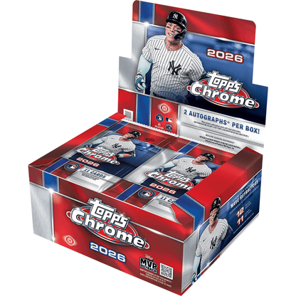 2026 Topps Chrome Baseball Hobby Jumbo Box 887521159482 at King Card Canada
