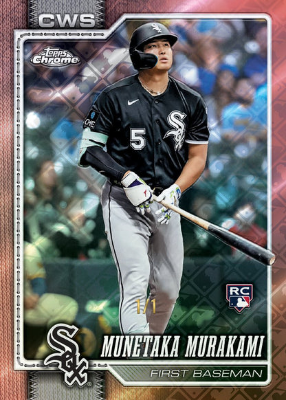 2026 Topps Chrome Baseball Logofractor Edition 887521159666 at King Card Canada