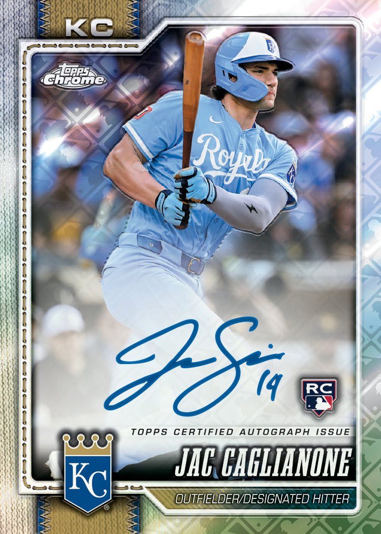 2026 Topps Chrome Baseball Logofractor Edition 887521159666 at King Card Canada