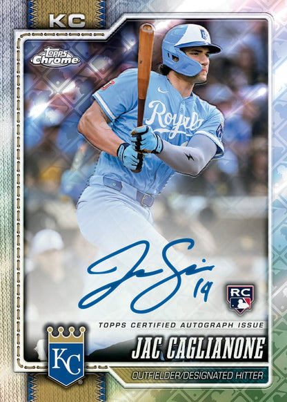 2026 Topps Chrome Baseball Logofractor Edition 887521159666 at King Card Canada