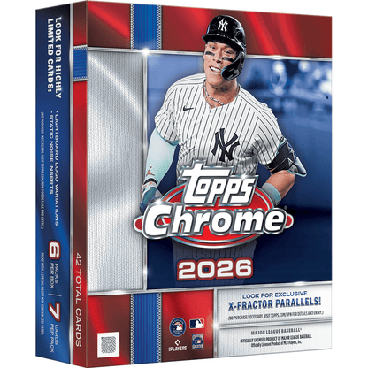 2026 Topps Chrome Baseball Mega Box 887521159635 at King Card Canada