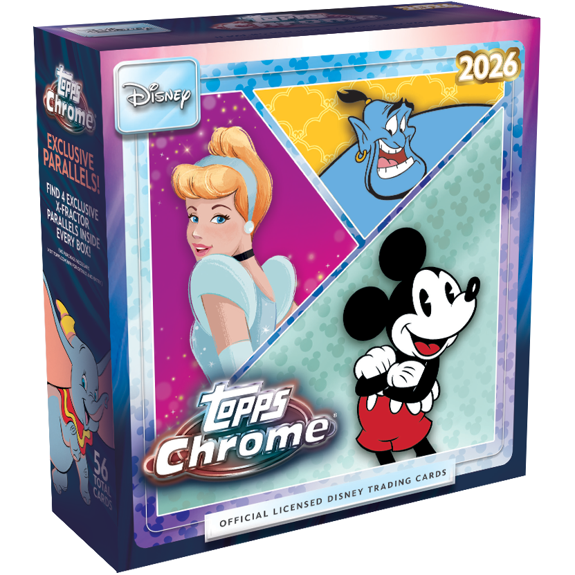 2026 Topps Chrome Disney Mega Box 887521157662 at King Card Canada