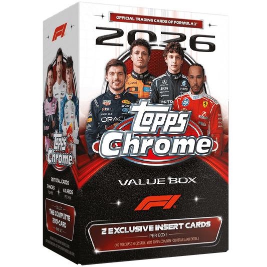 2026 Topps Chrome Formula 1 F1 Blaster Value Box 887521162796 at King Card Canada