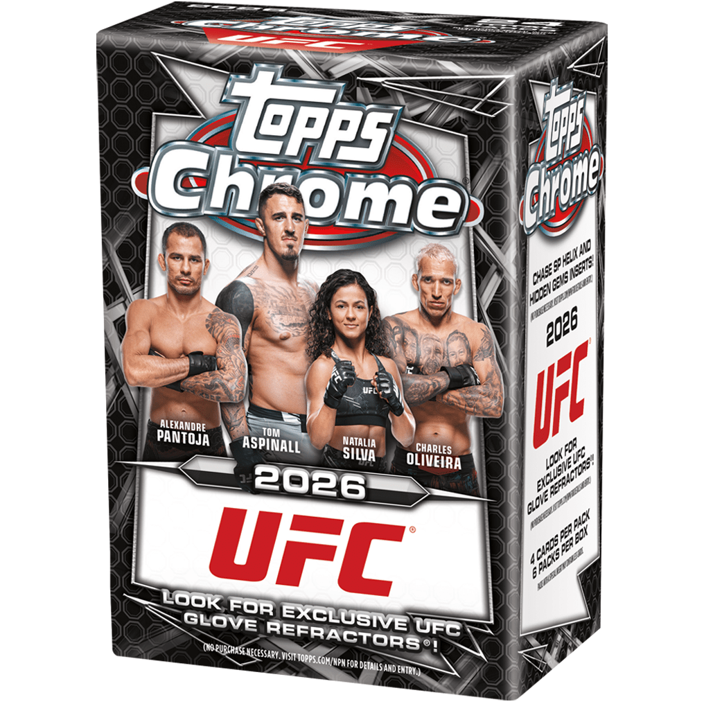 2026 Topps Chrome UFC Blaster Value Box 887521153695 at King Card Canada