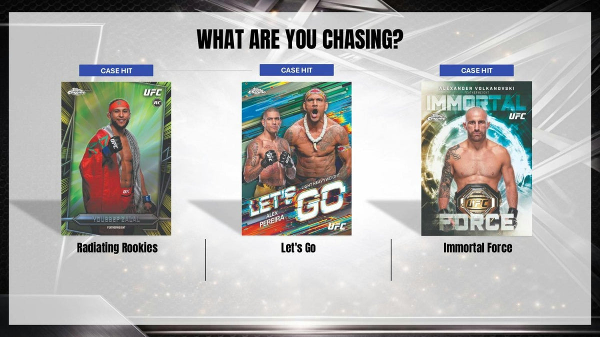 2026 Topps Chrome UFC Hobby Box 887521153596 at King Card Canada