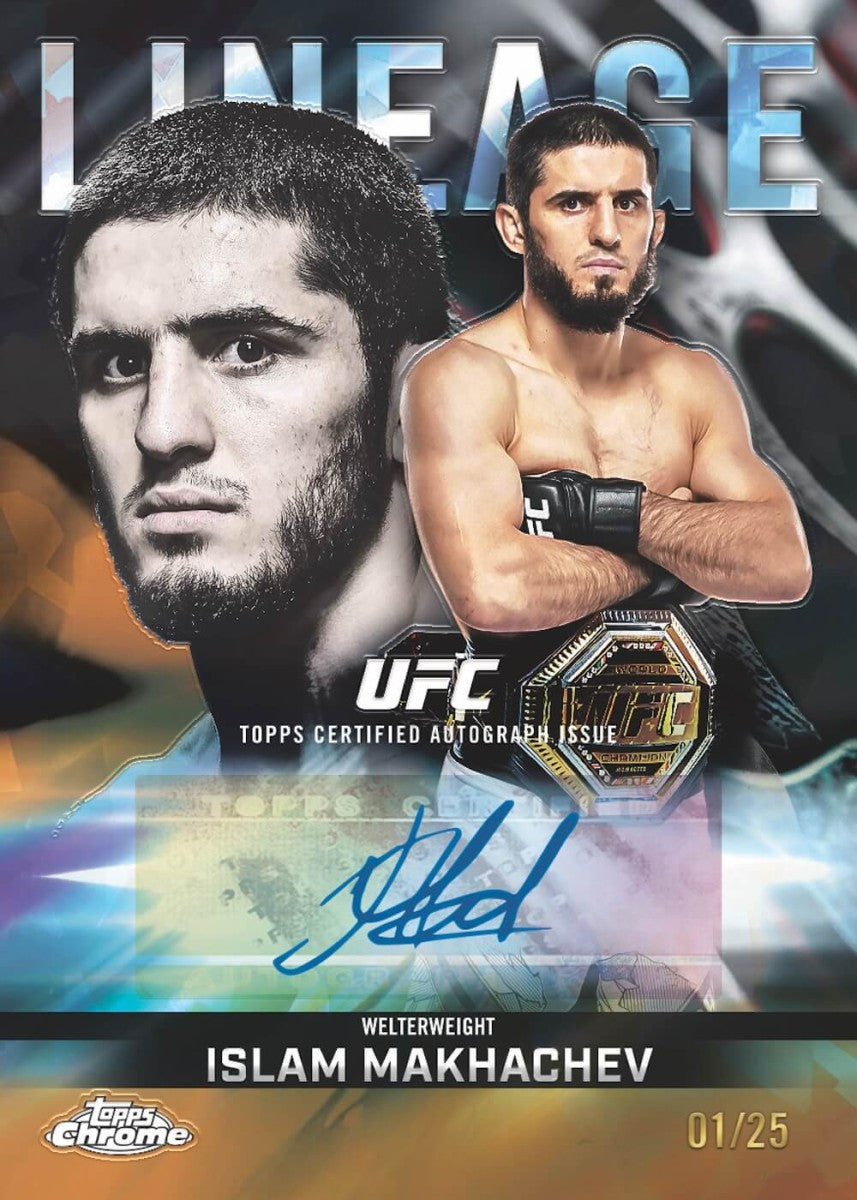 2026 Topps Chrome UFC Sapphire Edition Hobby Box 887521153640 at King Card Canada