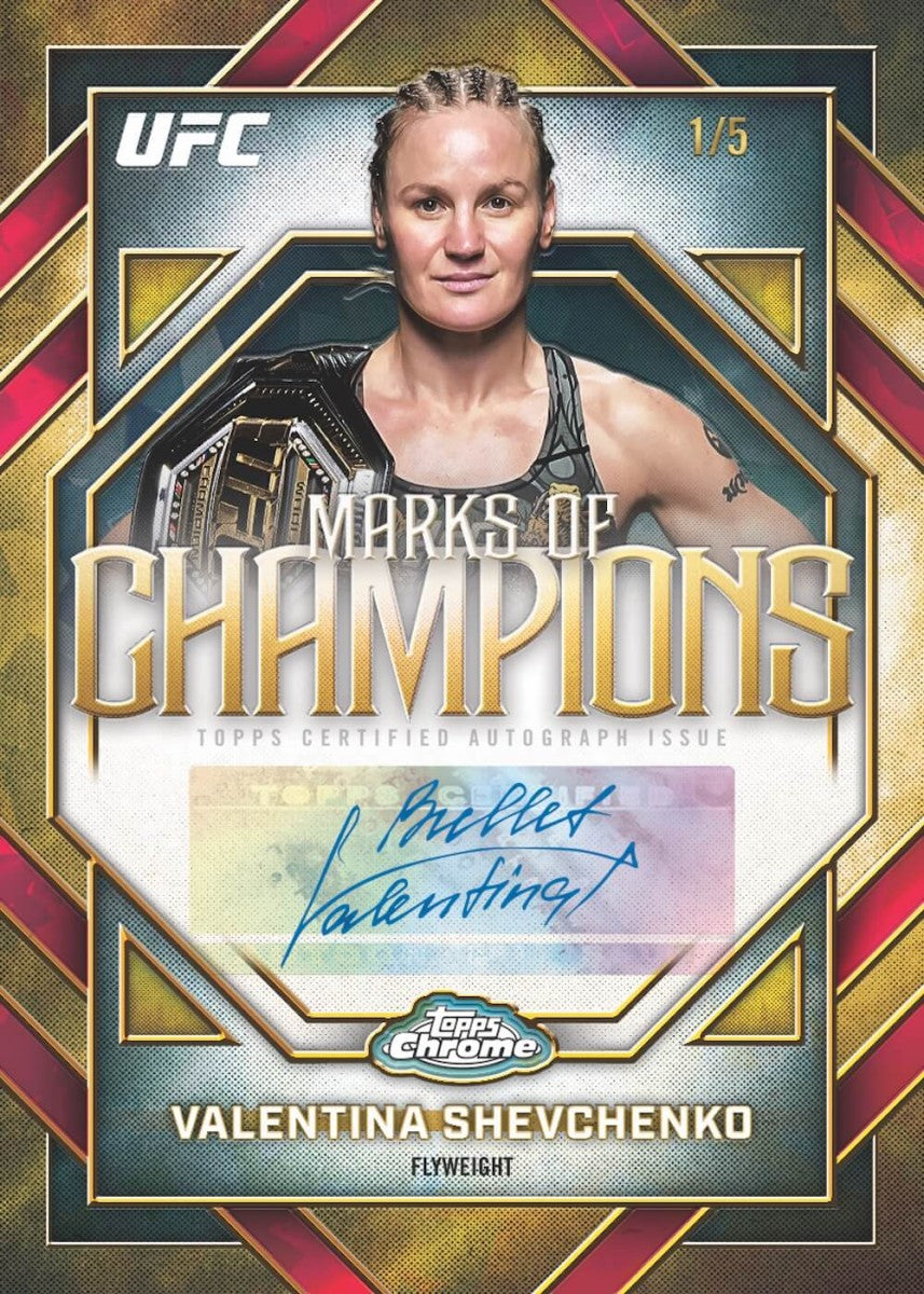 2026 Topps Chrome UFC Sapphire Edition Hobby Box 887521153640 at King Card Canada