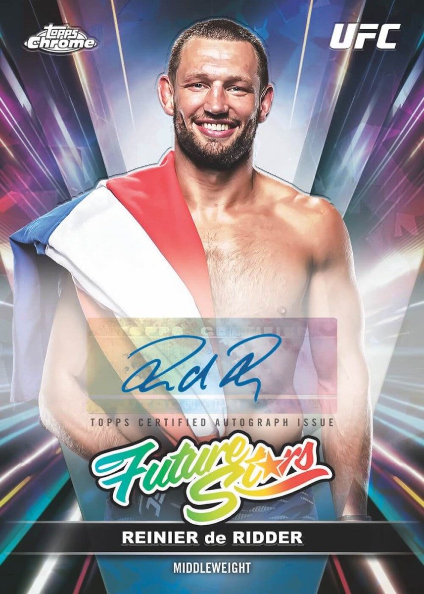 2026 Topps Chrome UFC Sapphire Edition Hobby Box 887521153640 at King Card Canada