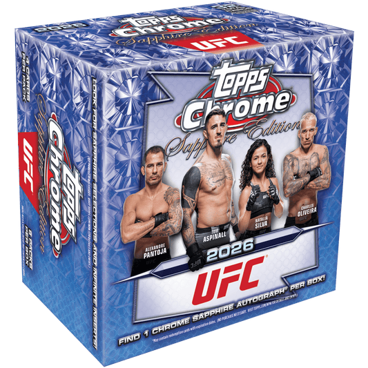 2026 Topps Chrome UFC Sapphire Edition Hobby Box 887521153640 at King Card Canada