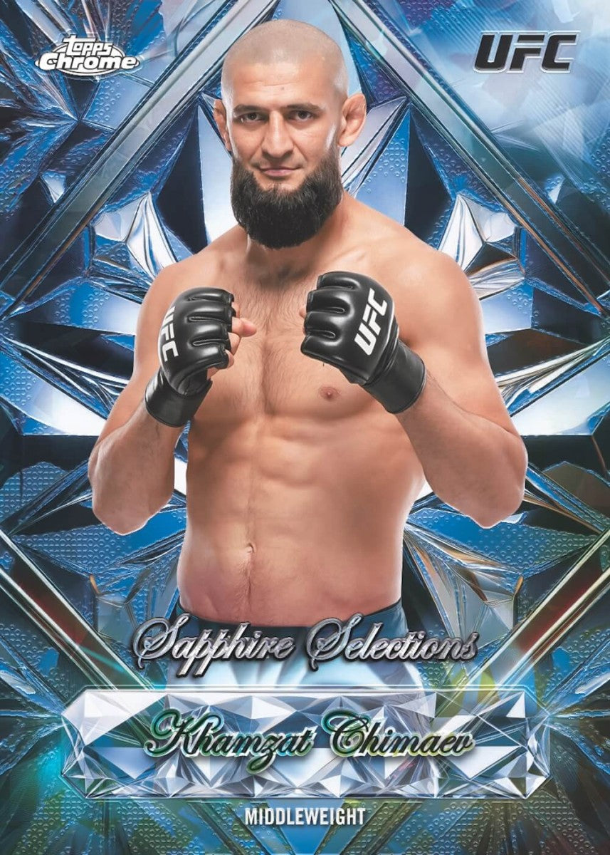 2026 Topps Chrome UFC Sapphire Edition Hobby Box 887521153640 at King Card Canada