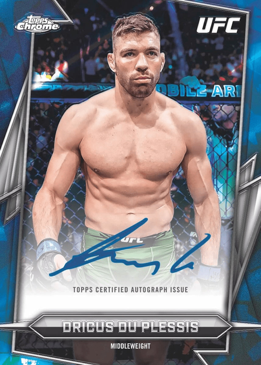 2026 Topps Chrome UFC Sapphire Edition Hobby Box 887521153640 at King Card Canada