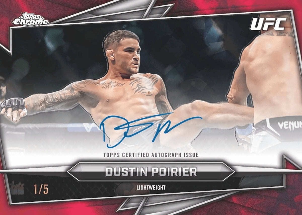 2026 Topps Chrome UFC Sapphire Edition Hobby Box 887521153640 at King Card Canada