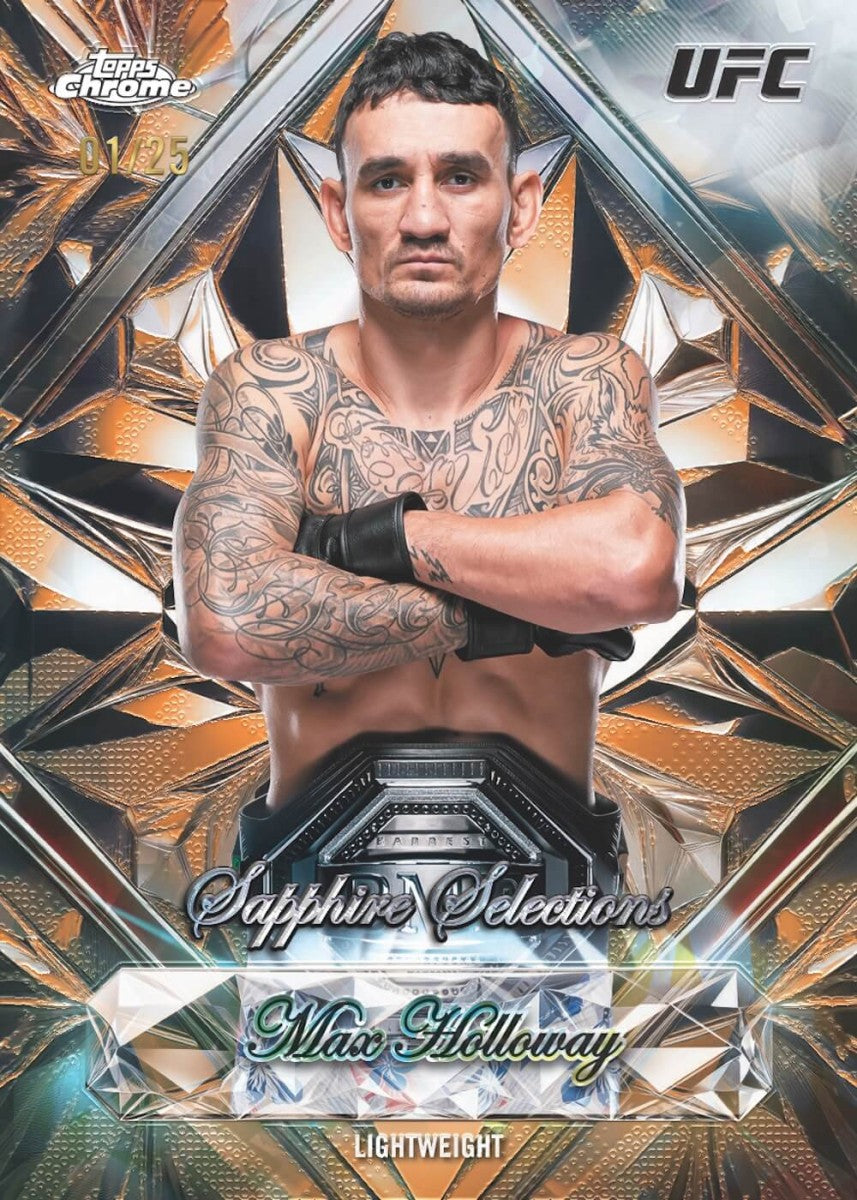 2026 Topps Chrome UFC Sapphire Edition Hobby Box 887521153640 at King Card Canada