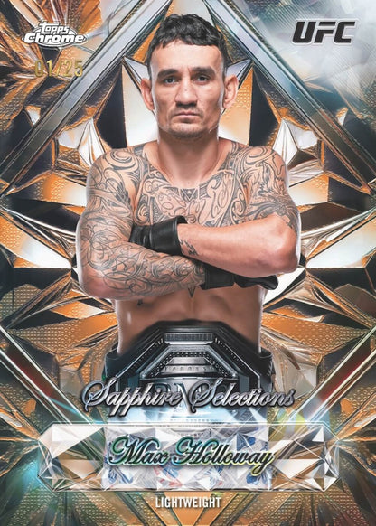 2026 Topps Chrome UFC Sapphire Edition Hobby Box 887521153640 at King Card Canada