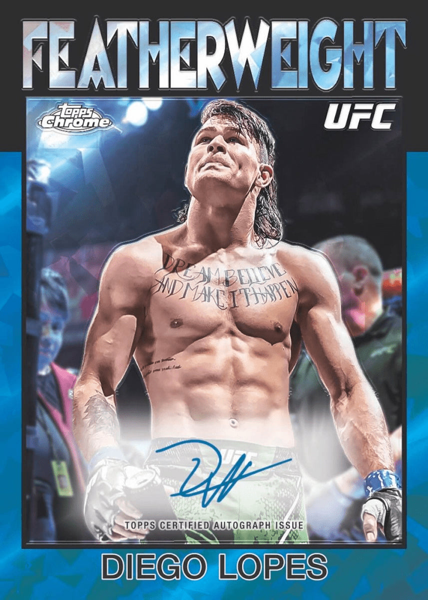 2026 Topps Chrome UFC Sapphire Edition Hobby Box 887521153640 at King Card Canada