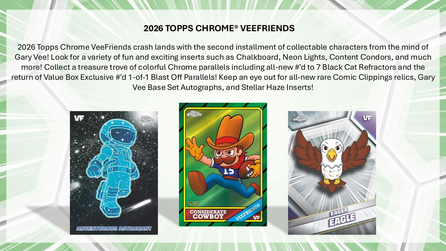 2026 Topps Chrome VeeFriends Mega Box 887521162161 at King Card Canada