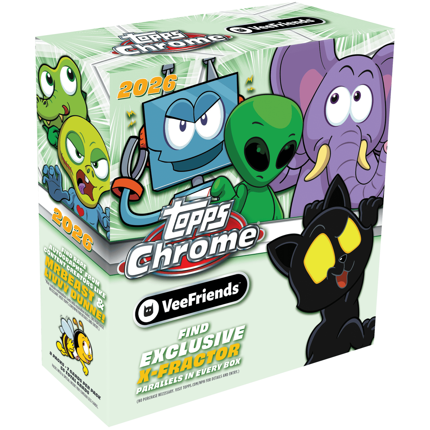 2026 Topps Chrome VeeFriends Mega Box 887521162161 at King Card Canada