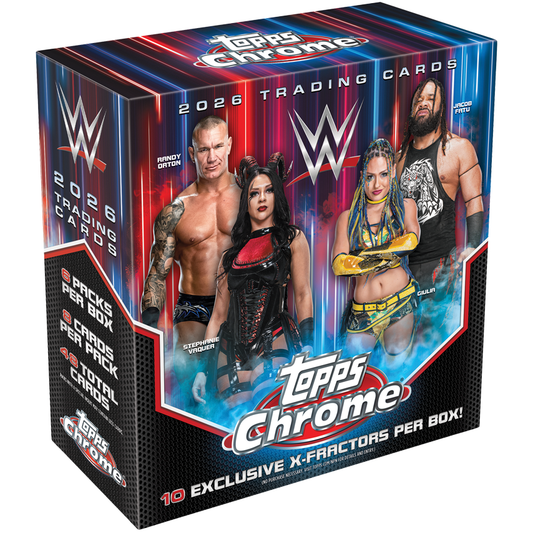 2026 Topps Chrome WWE Mega Box 887521152162 at King Card Canada