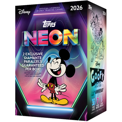 2026 Topps Disney Neon Blaster Value Box 887521154159 at King Card Canada
