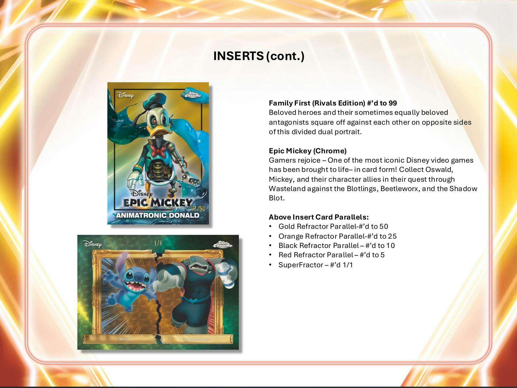 2026 Topps Disney Neon Hobby Box 887521154128 at King Card Canada