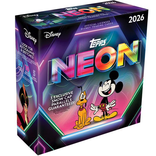 2026 Topps Disney Neon Mega Box 887521154203 at King Card Canada