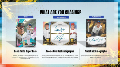 2026 Topps Finest Baseball Hobby Box 887521157730 at King Card Canada
