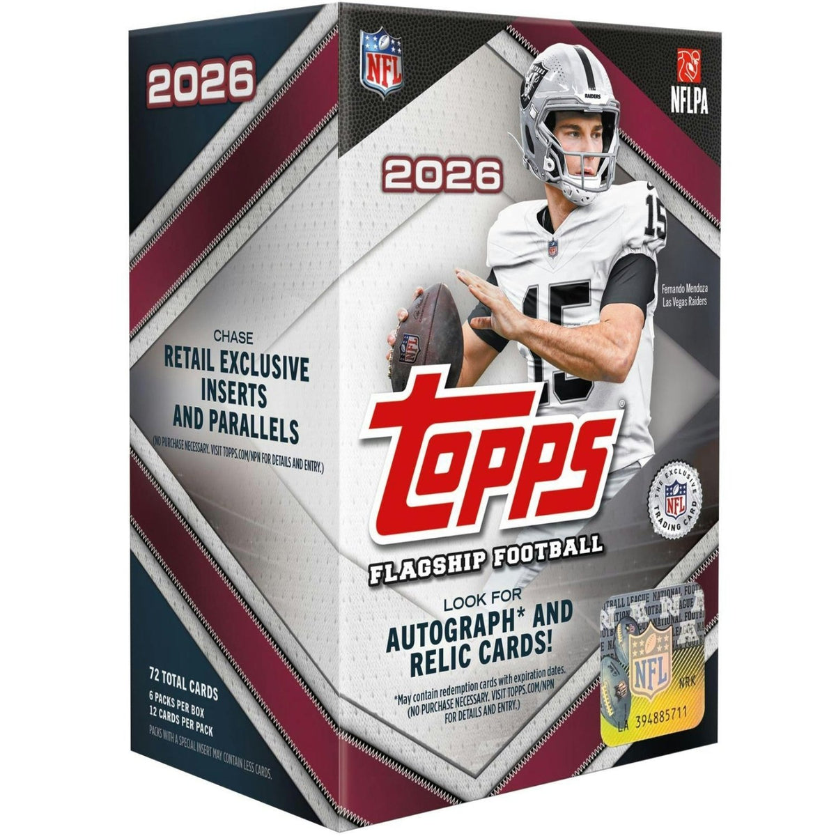 2026 Topps Flagship Football Blaster Value Box 887521164141 at King Card Canada