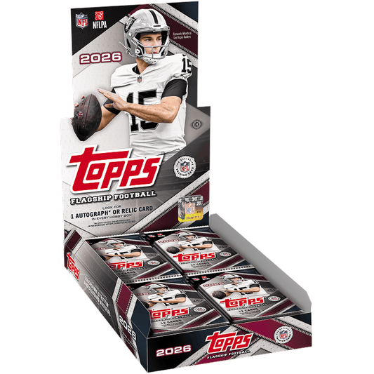 2026 Topps Flagship Football Hobby Box 887521164028 at King Card Canada