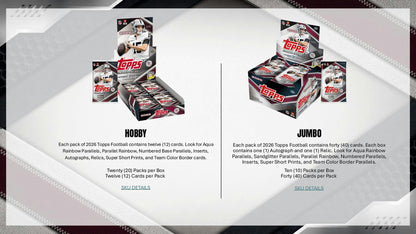 2026 Topps Flagship Football Hobby Jumbo Box 887521164059 at King Card Canada