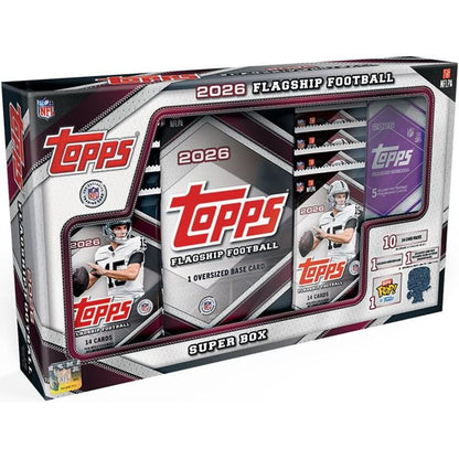 2026 Topps Flagship Football Super Box 887521164288 at King Card Canada