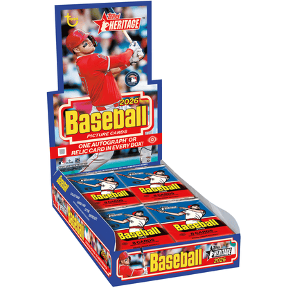 2026 Topps Heritage Baseball Hobby Box 887521155187 at King Card Canada
