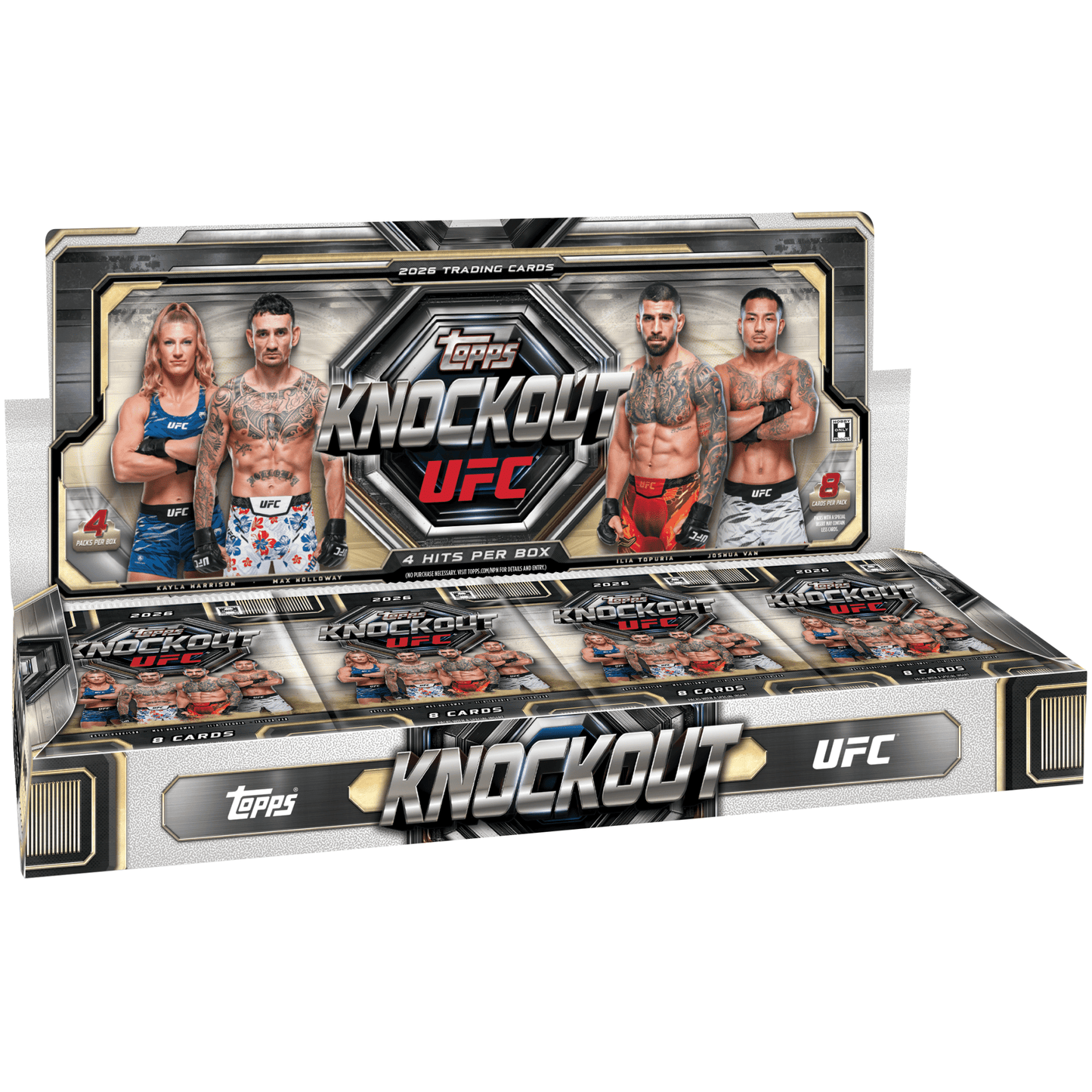 2026 Topps Knockout UFC Hobby Box 887521157310 at King Card Canada