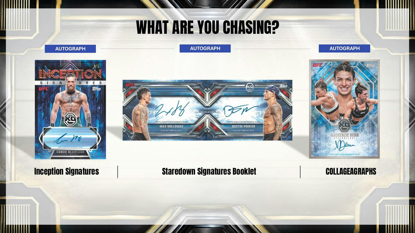 2026 Topps Knockout UFC Hobby Box 887521157310 at King Card Canada