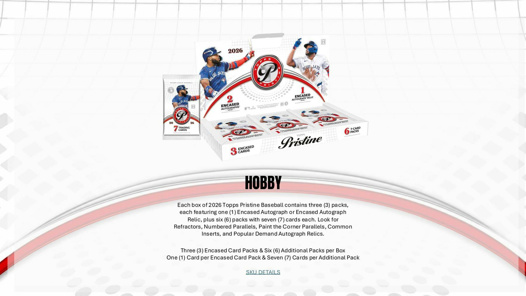 2026 Topps Pristine Baseball Hobby Box 887521158867 at King Card Canada