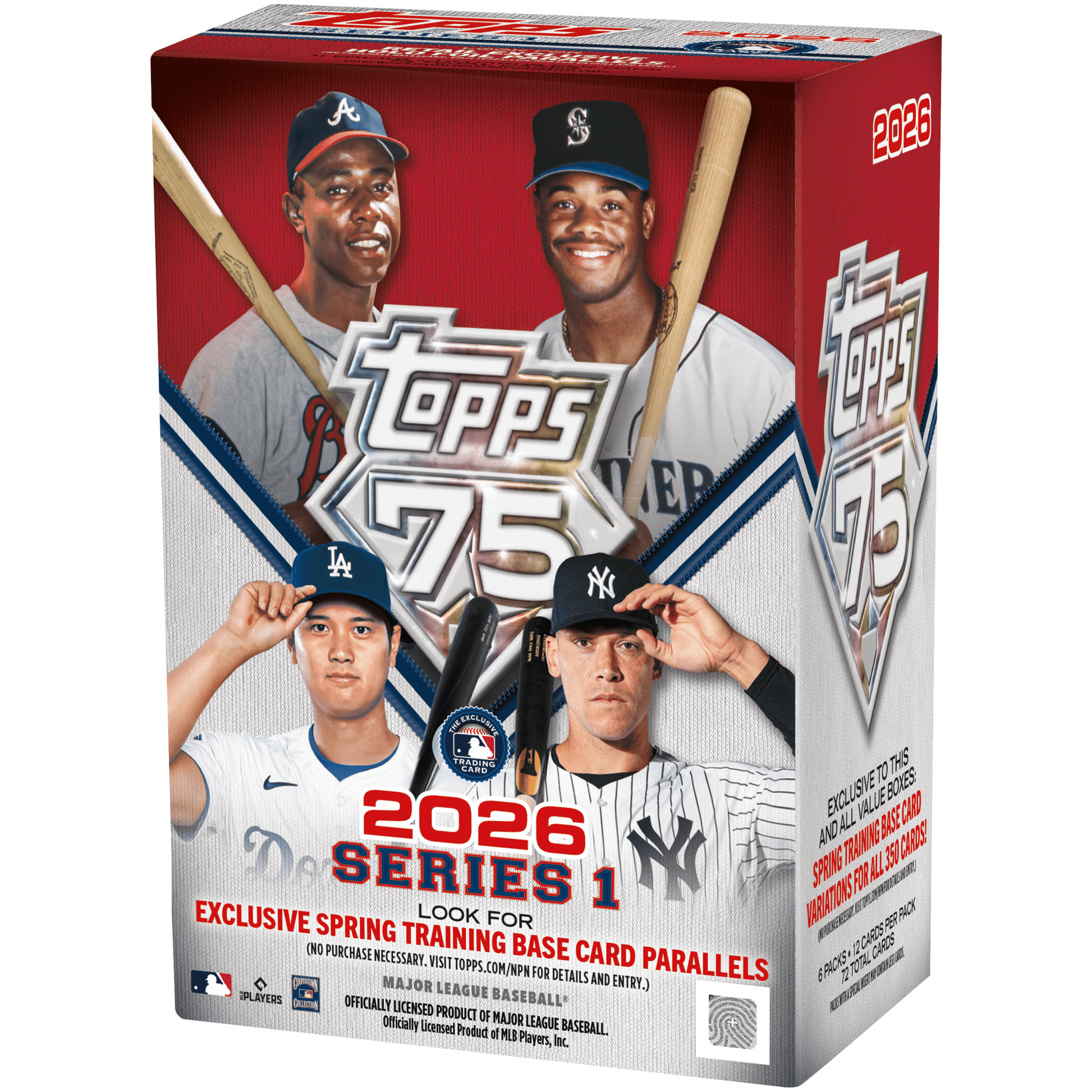 2026 Topps Series 1 Baseball Blaster Value Box 887590154753 at King Card Canada