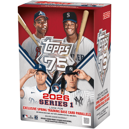 2026 Topps Series 1 Baseball Blaster Value Box 887590154753 at King Card Canada