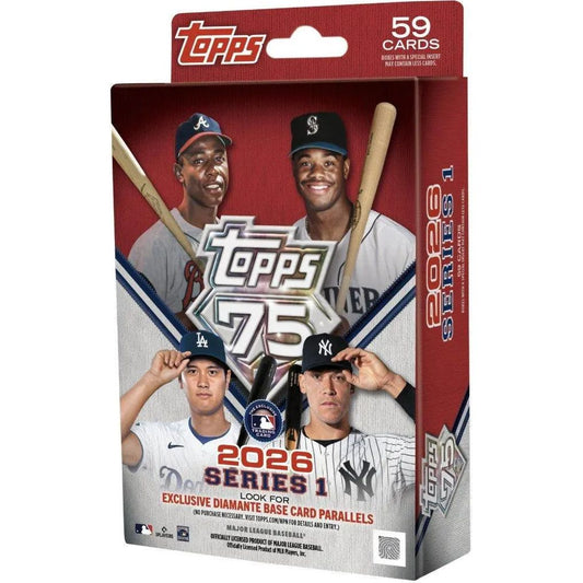2026 Topps Series 1 Baseball Hanger Box 887521154906 at King Card Canada