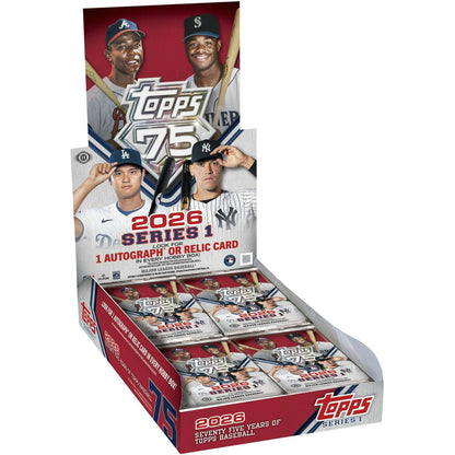 2026 Topps Series 1 Baseball Hobby Box 887521154678 at King Card Canada