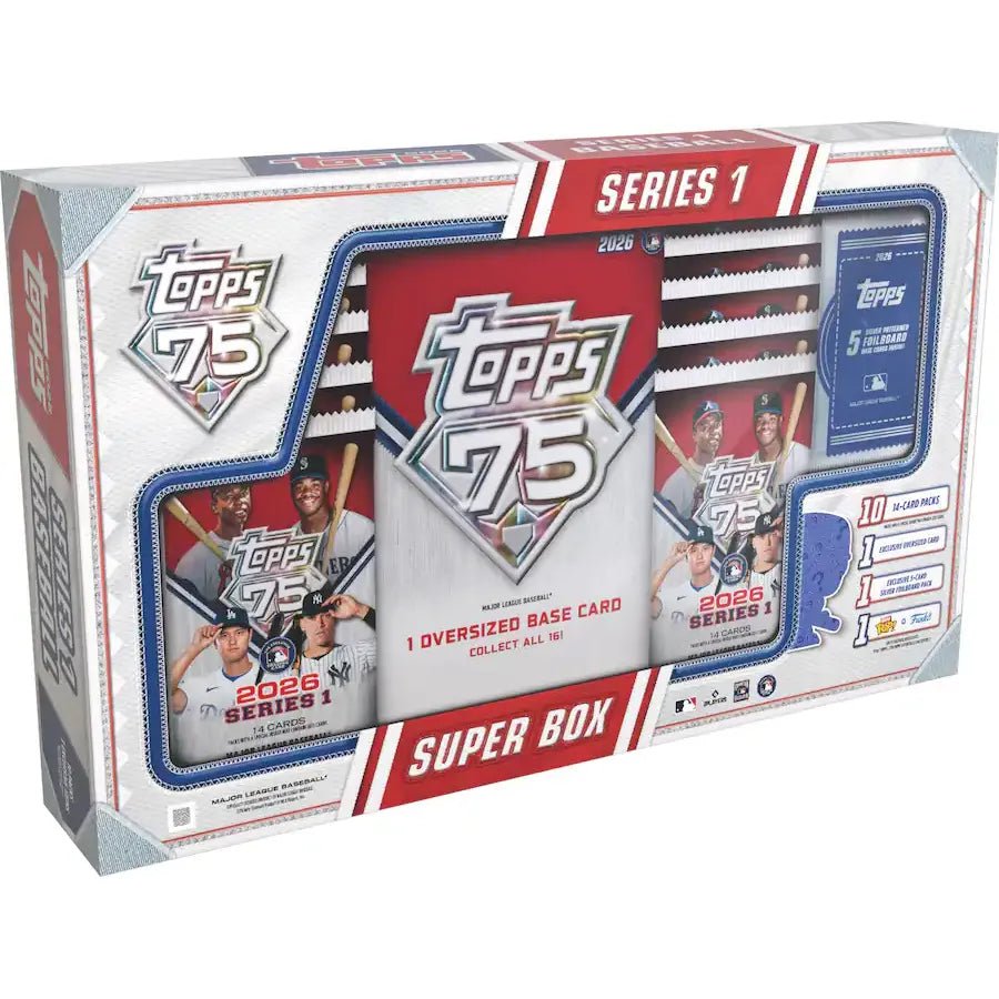 2026 Topps Series 1 Baseball Super Box 887521155019 at King Card Canada