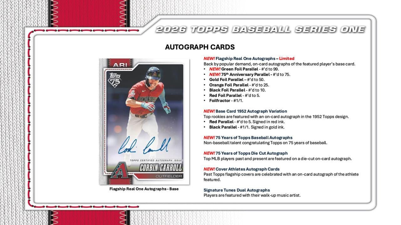 2026 Topps Series 1 Baseball Super Box 887521155019 at King Card Canada