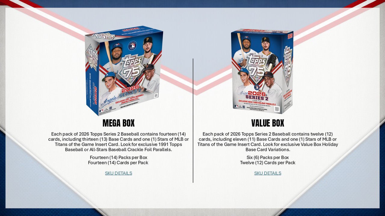 2026 Topps Series 2 Baseball Blaster Value Box 887521164554 at King Card Canada