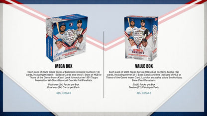 2026 Topps Series 2 Baseball Blaster Value Box 887521164554 at King Card Canada